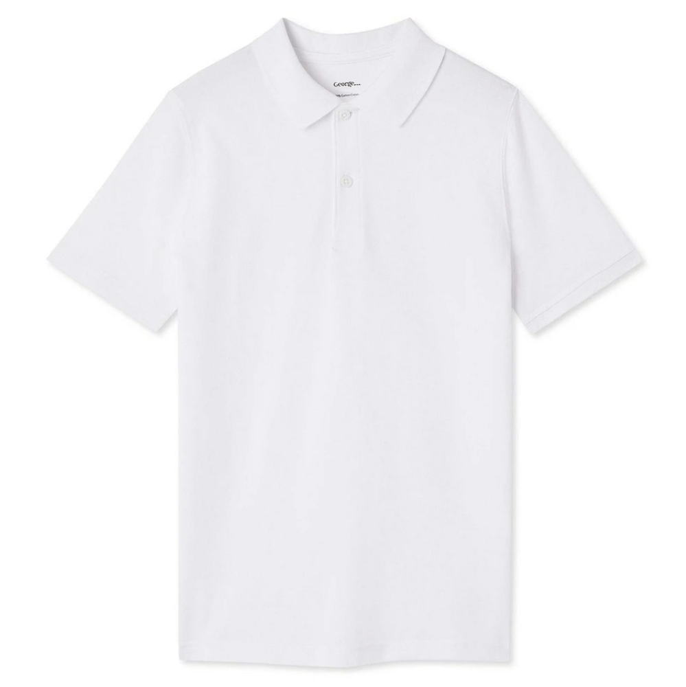 Goerge White Kids Polo Shirt